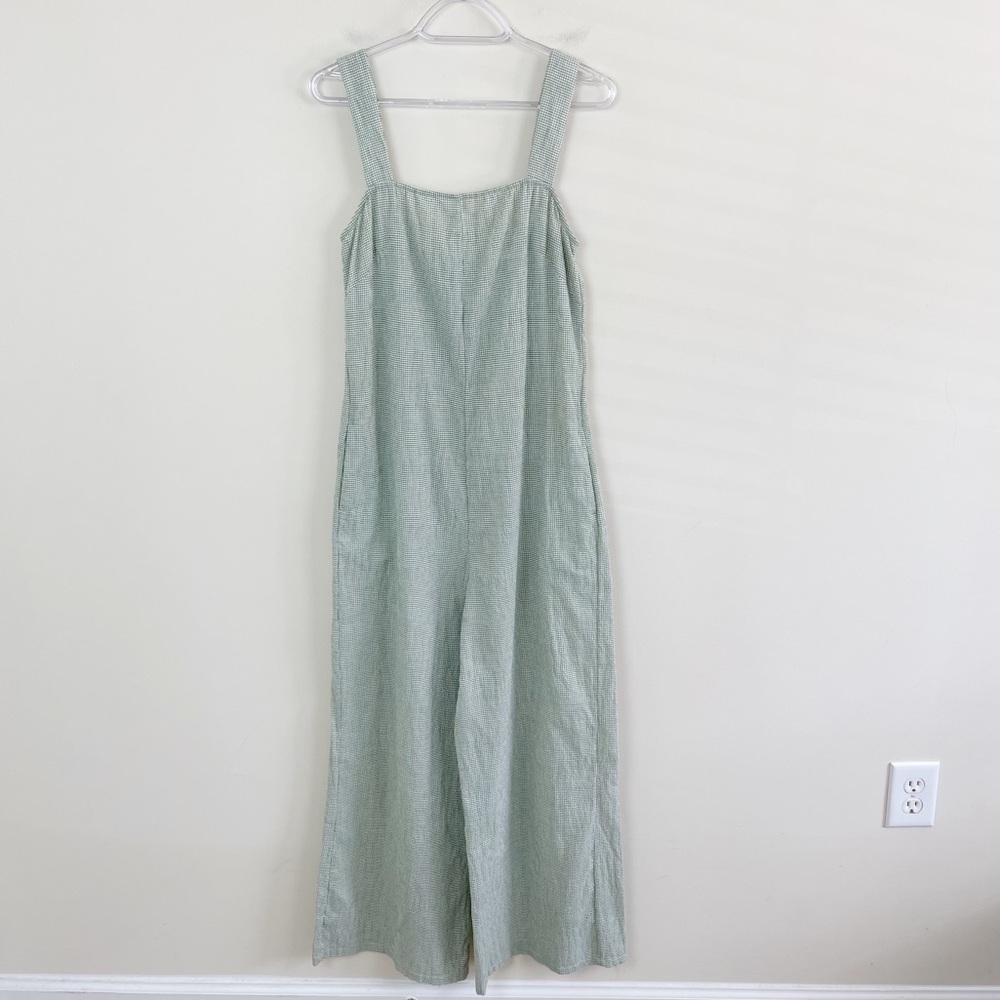 CAPULET x Revolve Harper Jumpsuit in Sage Gingham
